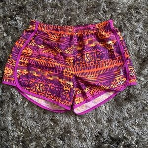 Reebok Large Colorful Running Shorts